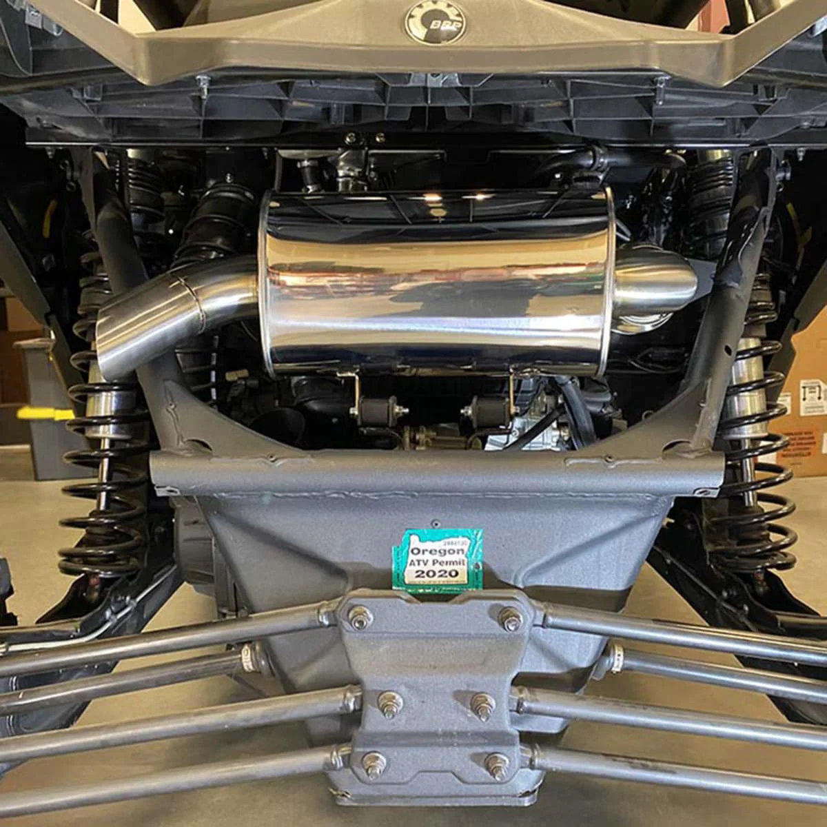 Treal Performance '17-'23 Can-Am Maverick X3 Trail Side Exit Exhaust System - Image 3