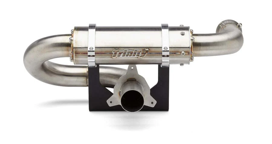Trinity Racing Can-Am Maverick X3 Center Exit Slip On Exhaust - Image 2