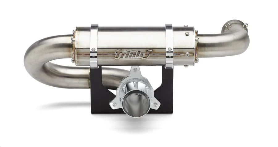 Trinity Racing Can-Am Maverick X3 Center Exit Slip On Exhaust - Image 4