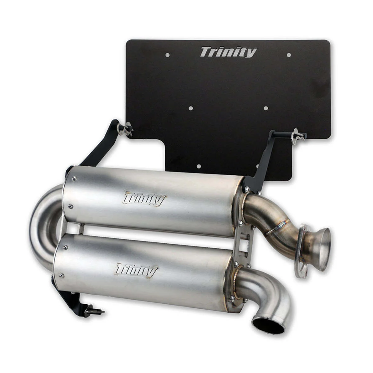 Trinity Racing Polaris Xpedition Slip-On Dual Muffler Quiet Exhaust