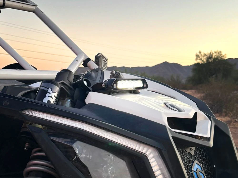 Tripple R '17+ Can-Am Maverick X3 Shock Tower Light Bar Mount - Linear 6 - Image 9
