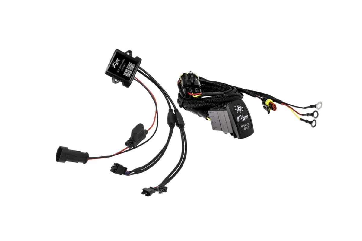 UTV Stereo 6.5" RGB LED Speaker Rings - Pair - Image 5