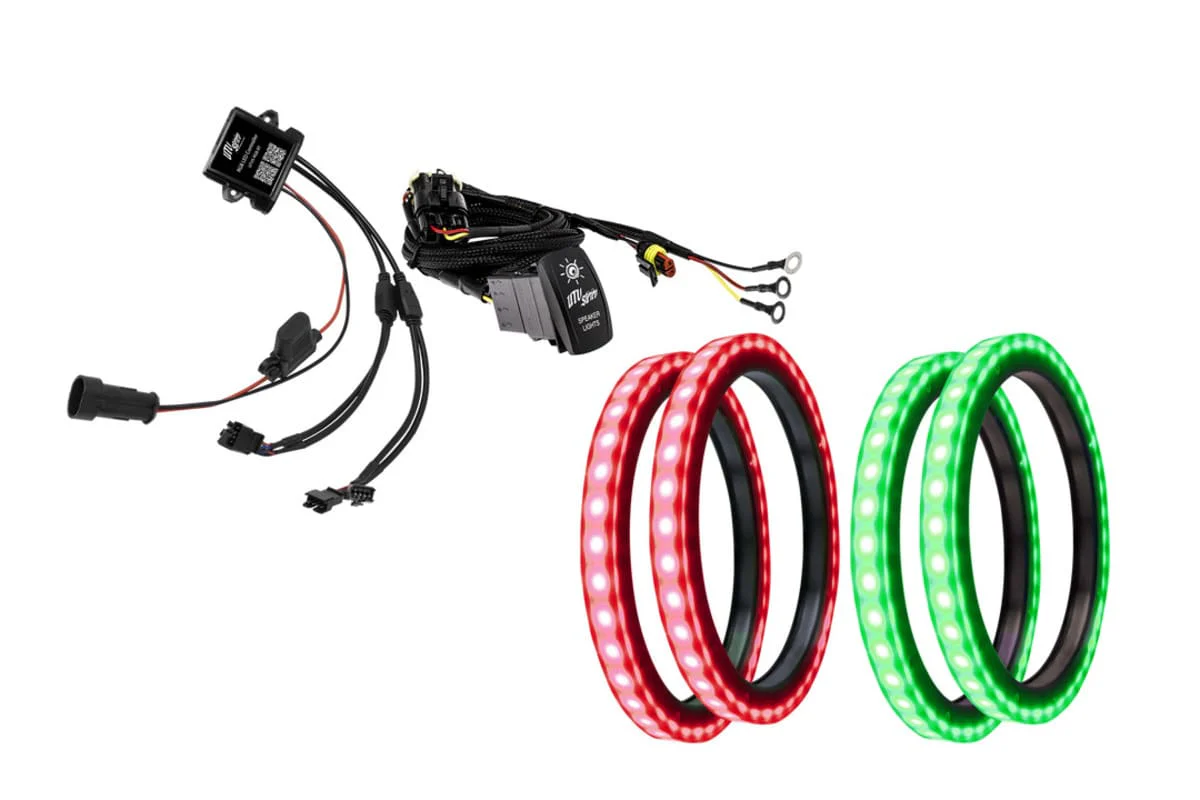UTV Stereo 6.5" RGB LED Speaker Rings - Pair - Image 8