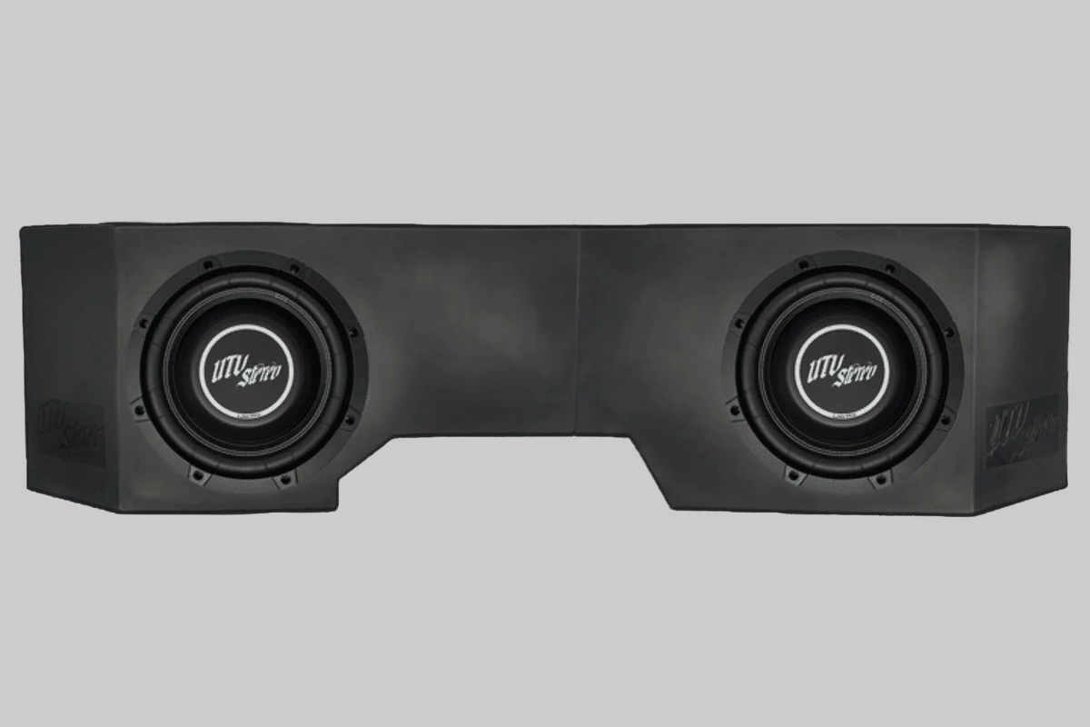 UTV Stereo Can-Am Defender 500W Dual 10" Subwoofer Kit - Image 4