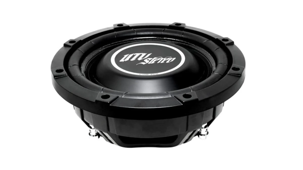 UTV Stereo Can-Am Maverick R 10” Front Driver Unloaded Subwoofer Enclosure - 2 Seats Model - Image 7