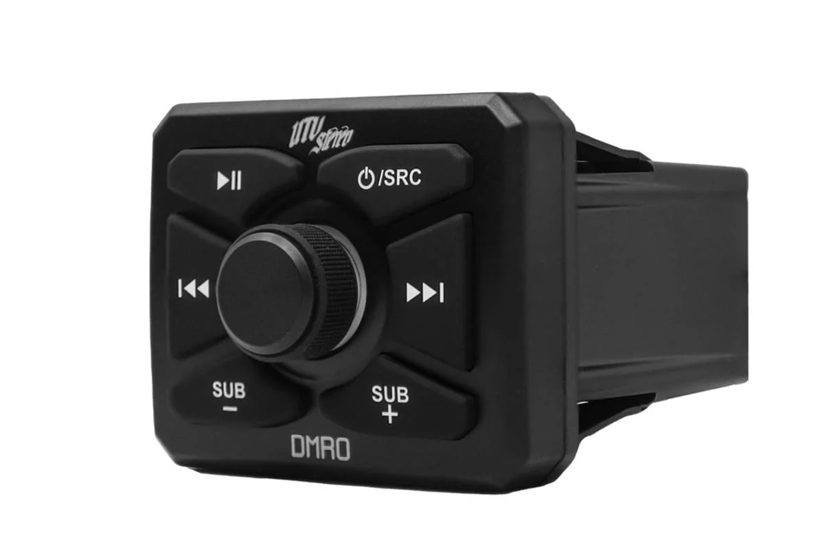 UTV Stereo Can-Am Maverick R Head Unit Mount Kit With Bass Knob - Image 2
