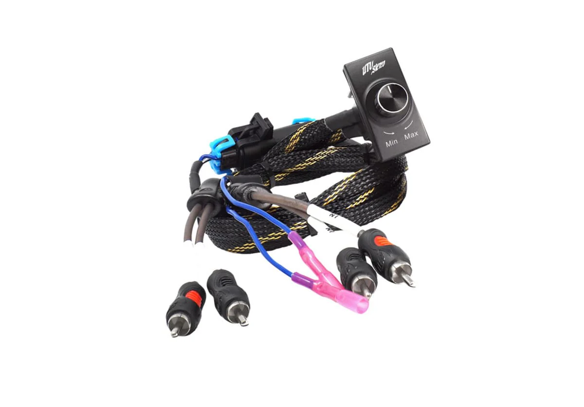 UTV Stereo Can-Am Maverick R Head Unit Mount Kit With Bass Knob - Image 4