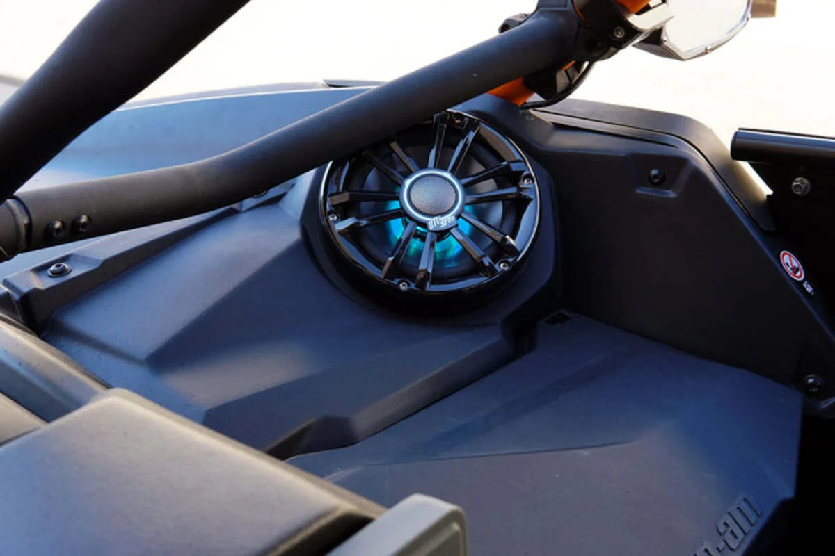 UTV Stereo Can-Am Maverick X3 6.5” Dash Panel Speaker Enclosures - Image 3
