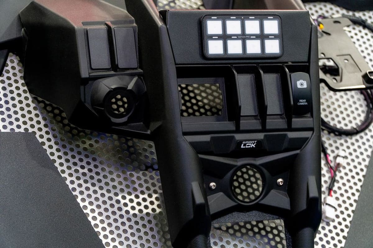 UTV Stereo Can-Am Maverick X3 Switch Pros SP-9100 Upper Mount - Image 3