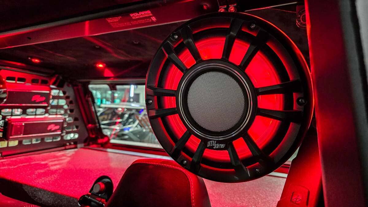 UTV Stereo Elite Series 8" Compression Horn Speakers - Pair - Image 9
