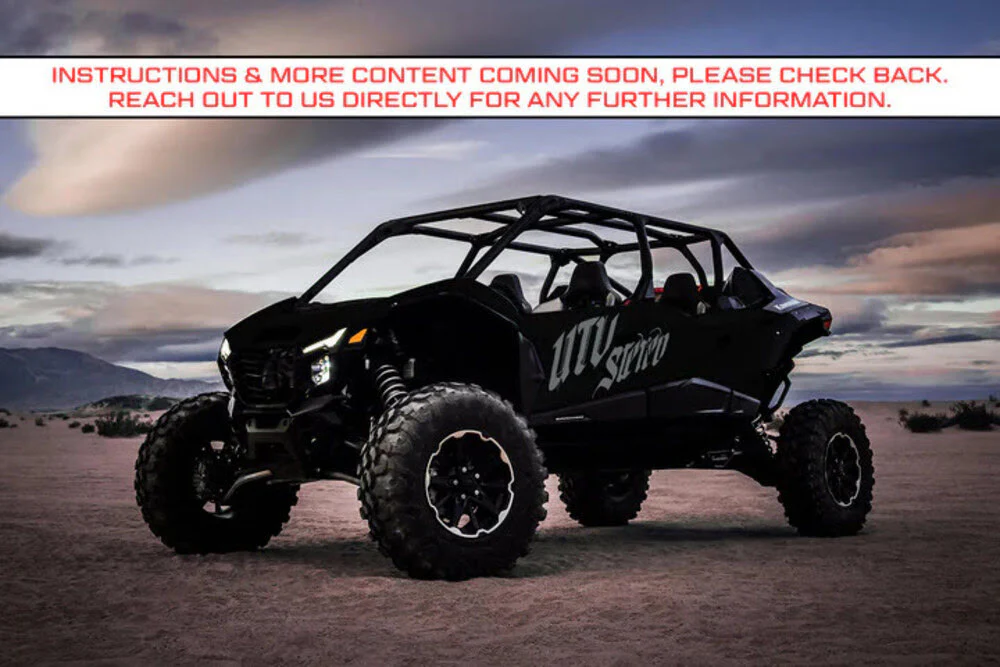 UTV Stereo Kawasaki Teryx5 H2 Front Speaker Adapters - Image 3