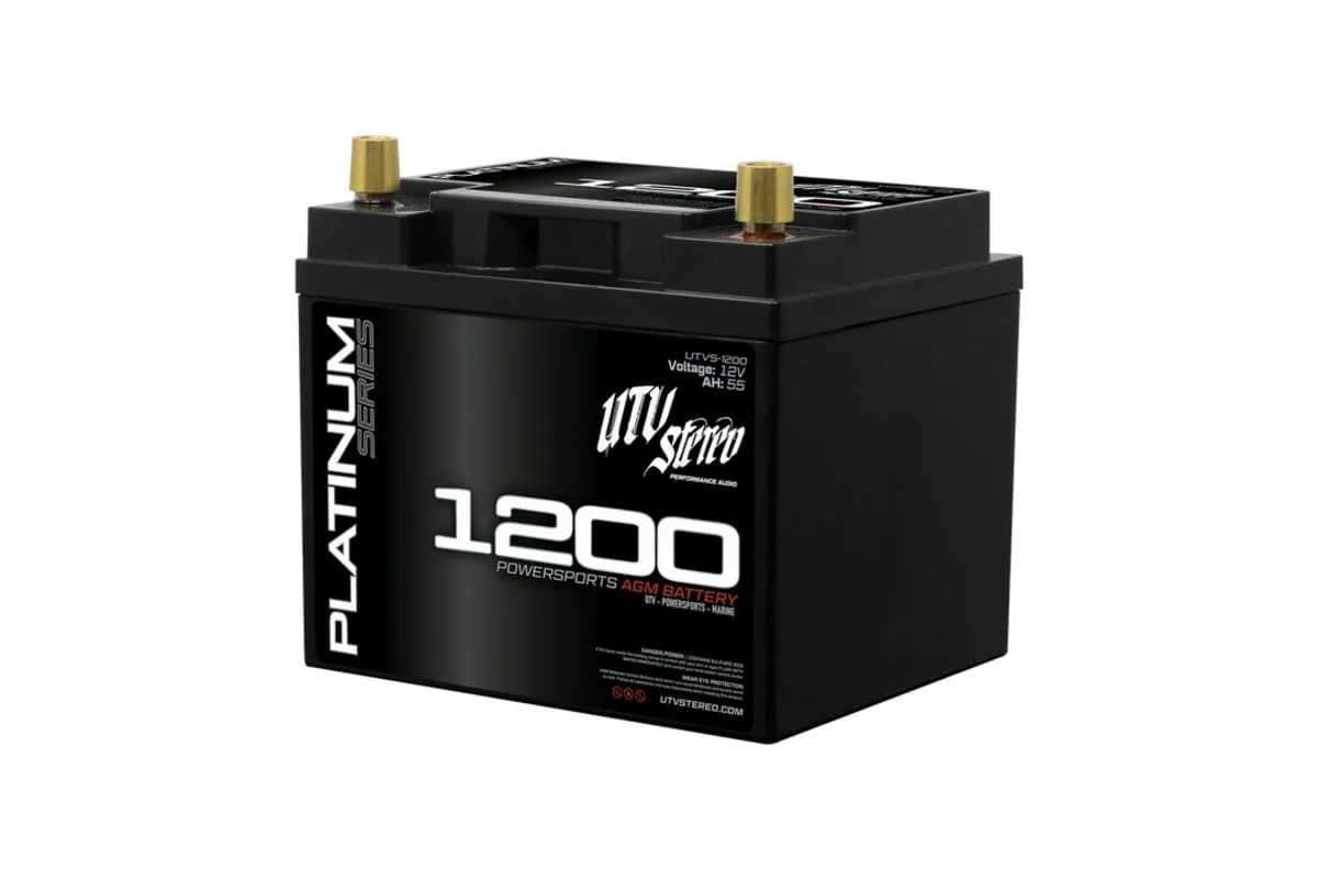 UTV Stereo Platinum Series AGM 1200 Battery - Image 6