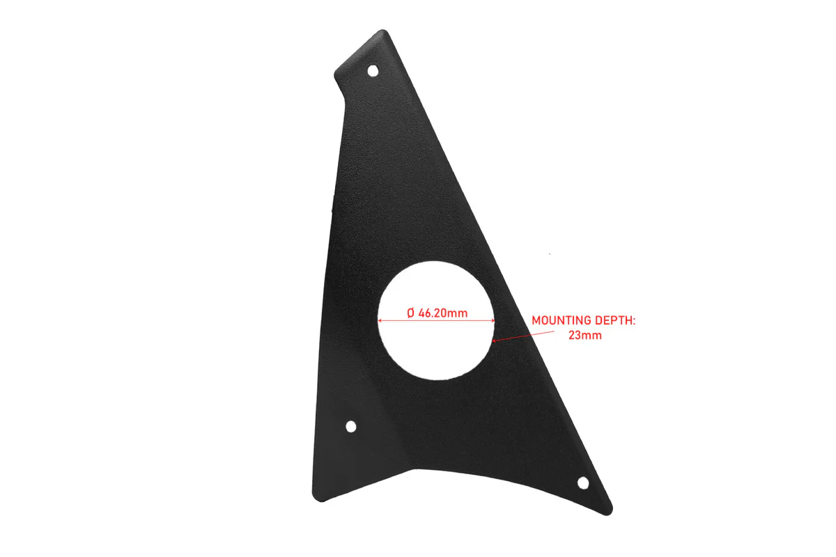 UTV Stereo Polaris Ranger 1500 A-Pillar Tweeter Adapter - Pair - Image 2