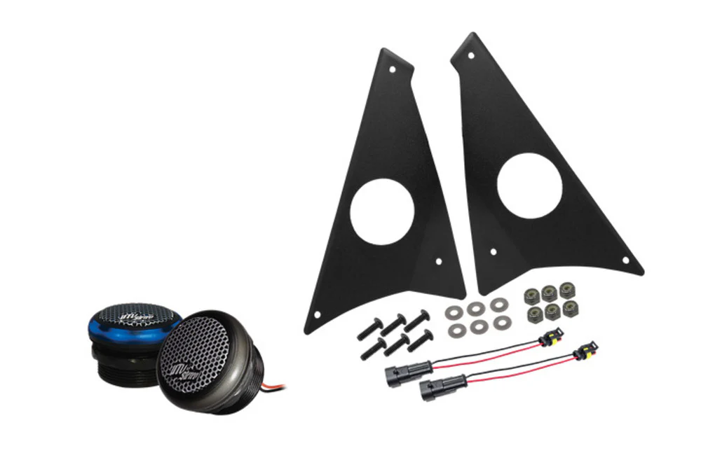 UTV Stereo Polaris Ranger 1500 Front Speaker Adapter Kit - Image 5
