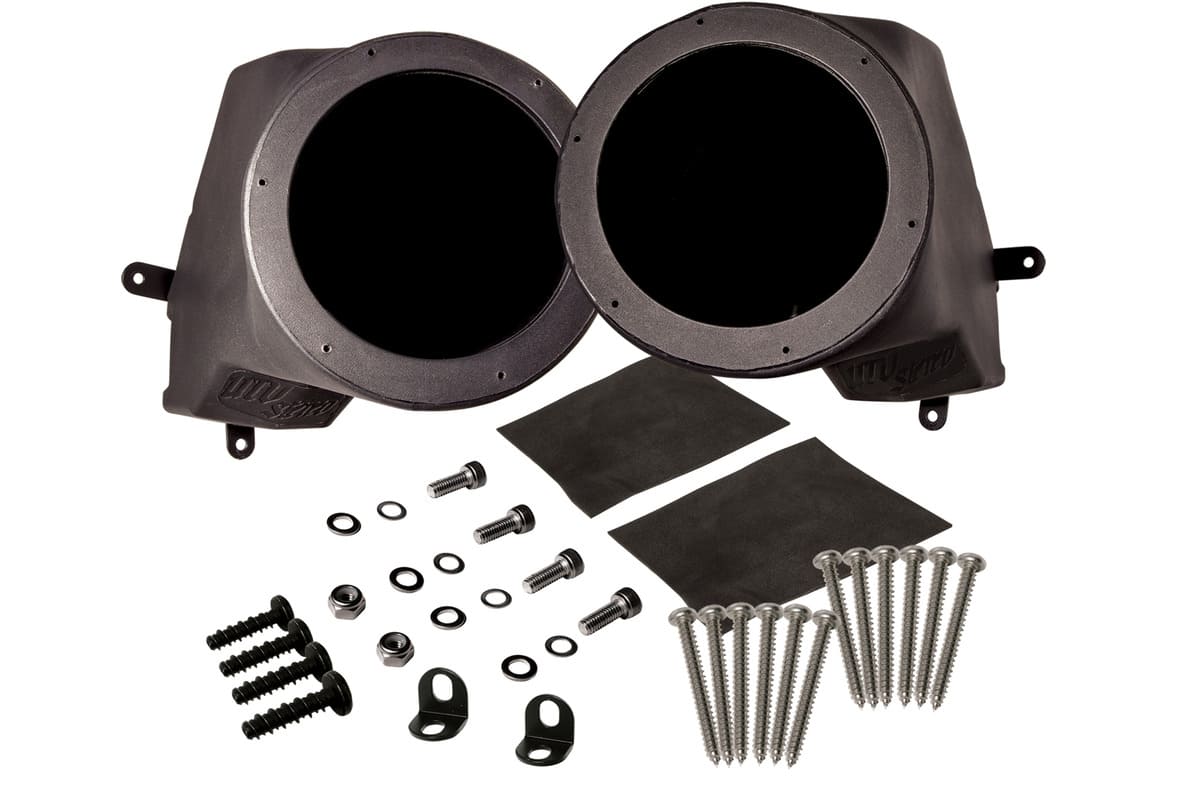 UTV Stereo Polaris RZR Pro Series 6.5" Dash Panel Speaker Enclosures - Image 5