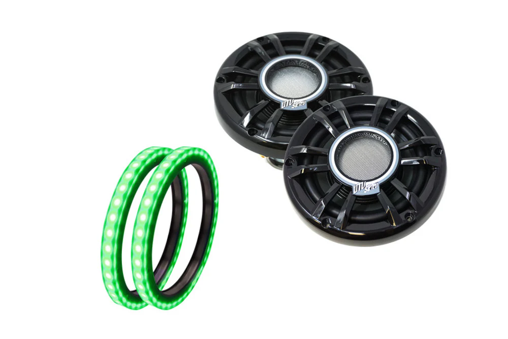 UTV Stereo Polaris Xpedition 6.5" Front Speaker Adapters - Image 4
