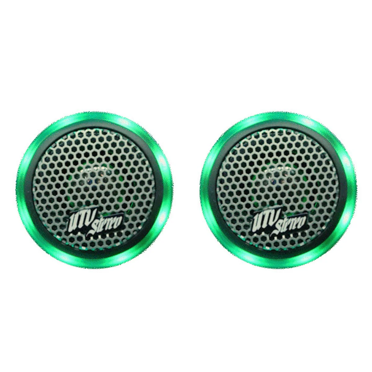 UTV Stereo Polaris Xpedition Pro Series 1" Built In RGB LED Tweeter - Pair - Image 2