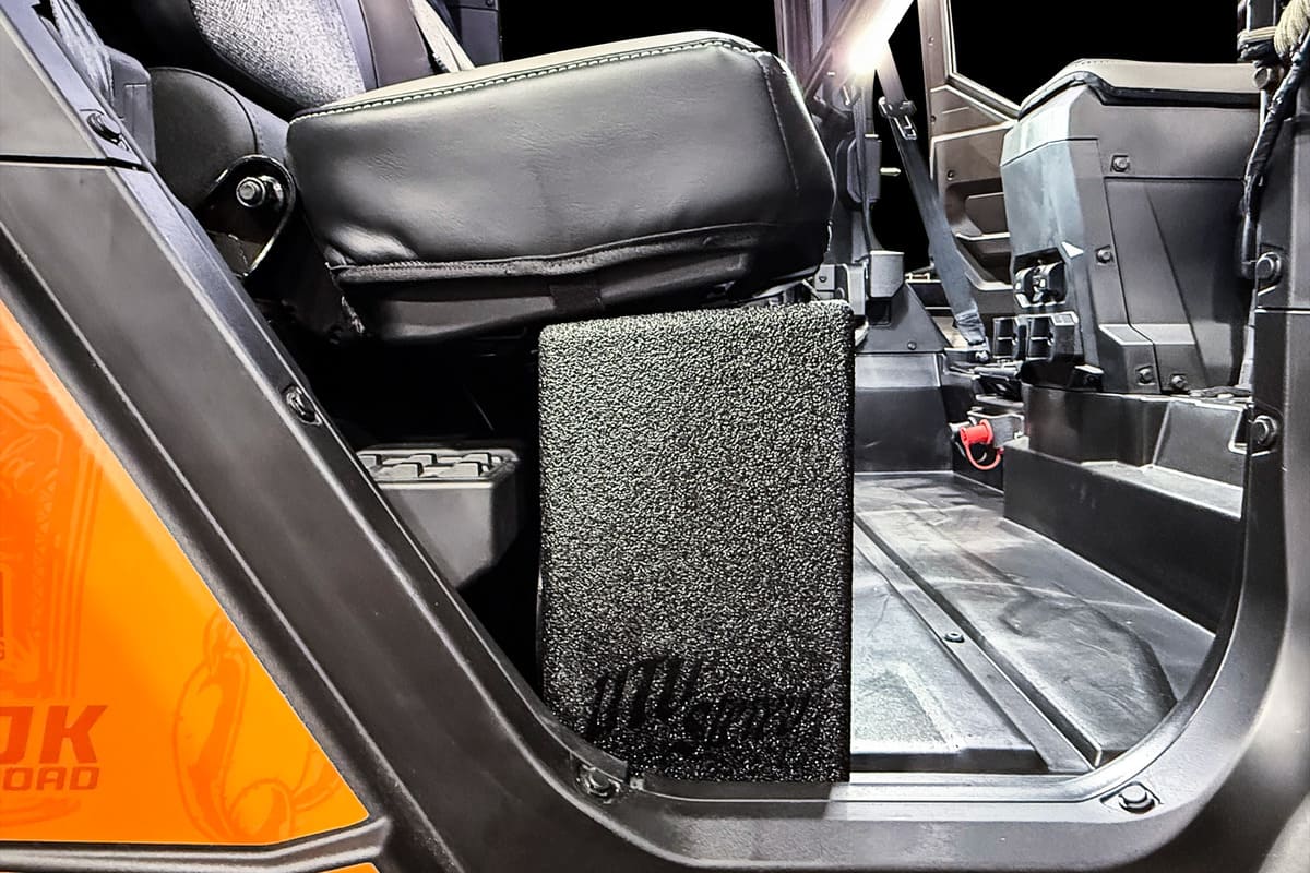 UTV Stereo Polaris Xpedition Rear Subwoofer Enclosure Kit - Image 4