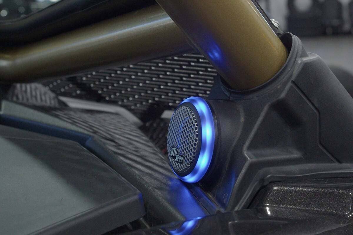 UTV Stereo Pro Series 1” Tweeter With Built in RGB LED - Pair - Image 10