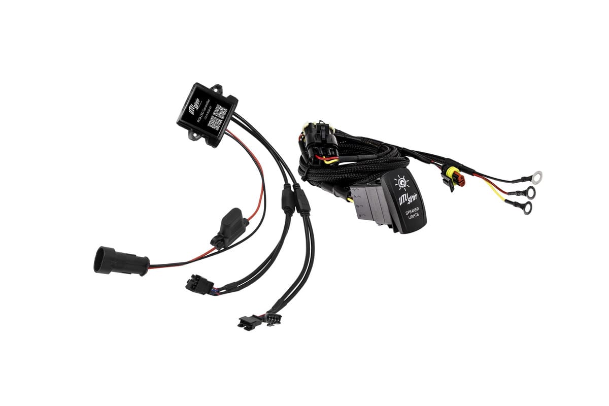 UTV Stereo Pro Series 1” Tweeter With Built in RGB LED - Pair - Image 8