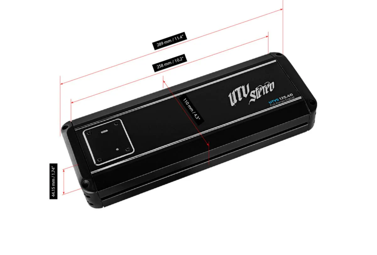UTV Stereo Signature Series 1000W Monoblock Amplifier - Image 7