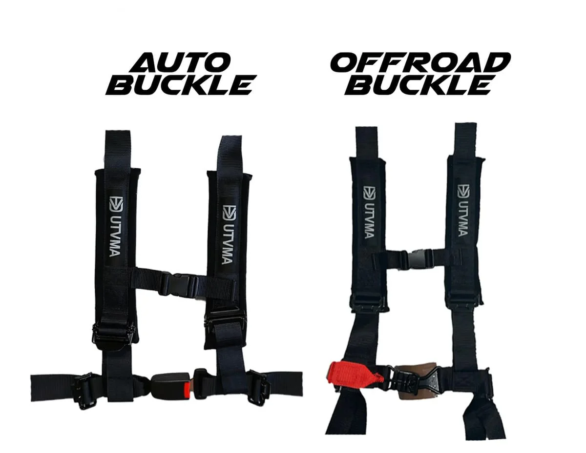 UTVMA '15-'24 Polaris RZR 4 900 Front & Rear Bump Seat Set - Image 6