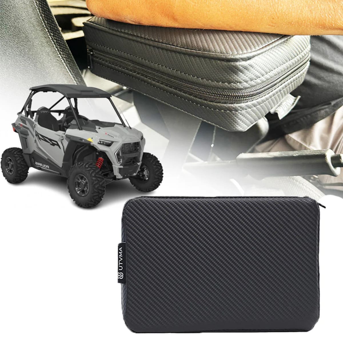UTVMA '15-'24 Polaris RZR Trail Armrest with Bracket