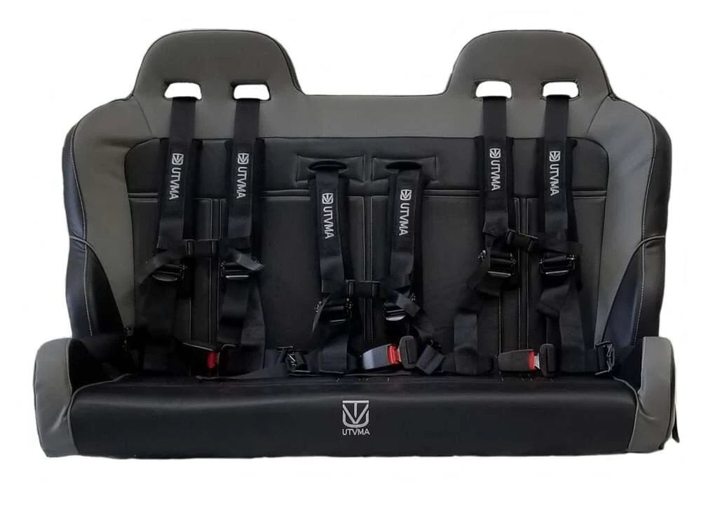 UTVMA '18-'25 Yamaha Wolverine X4 Rear Bench Seat w/ Harnesses - Image 6
