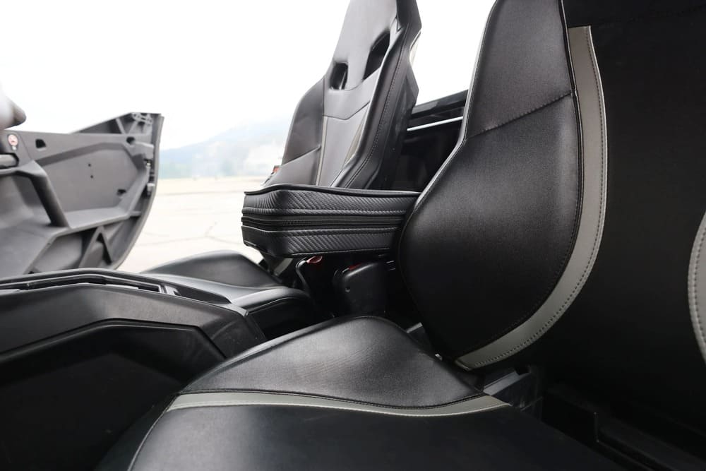 UTVMA '19-'24 Can-Am Maverick Sport Max Front & Rear Armrest w/ Bracket - Image 3