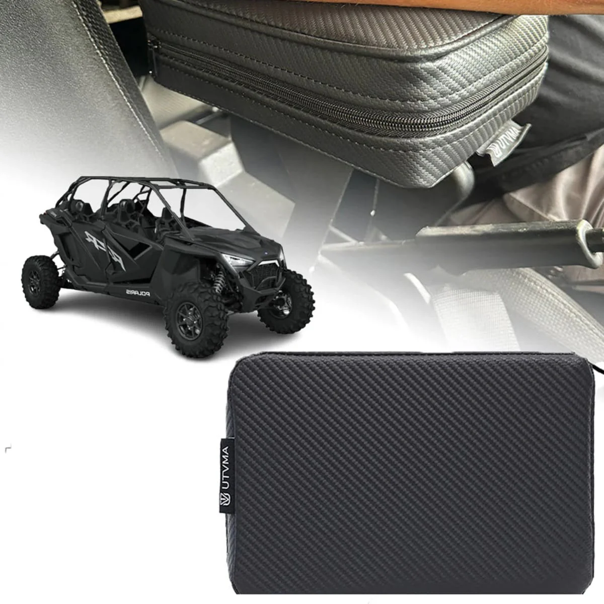 UTVMA '20-'24 Polaris RZR Pro 4 Front Armrest with Bracket