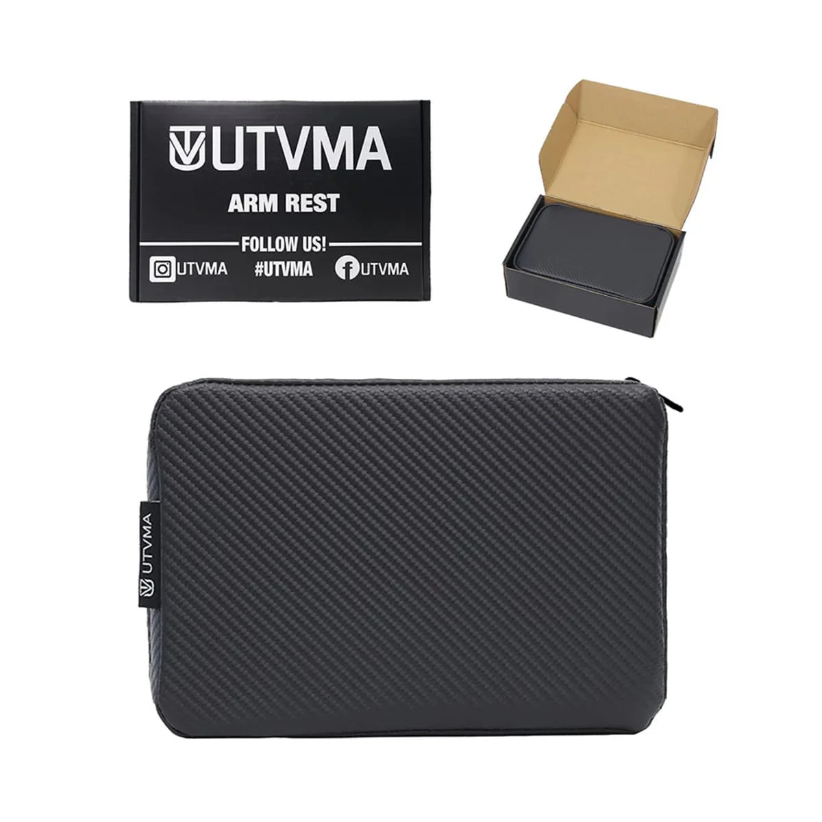 UTVMA '20-'24 Polaris RZR Pro 4 Front Armrest with Bracket - Image 2