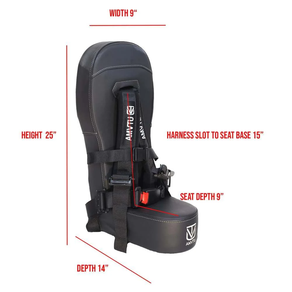 UTVMA '20-'25 Honda Talon 4 Rear Bump Seat - Image 8