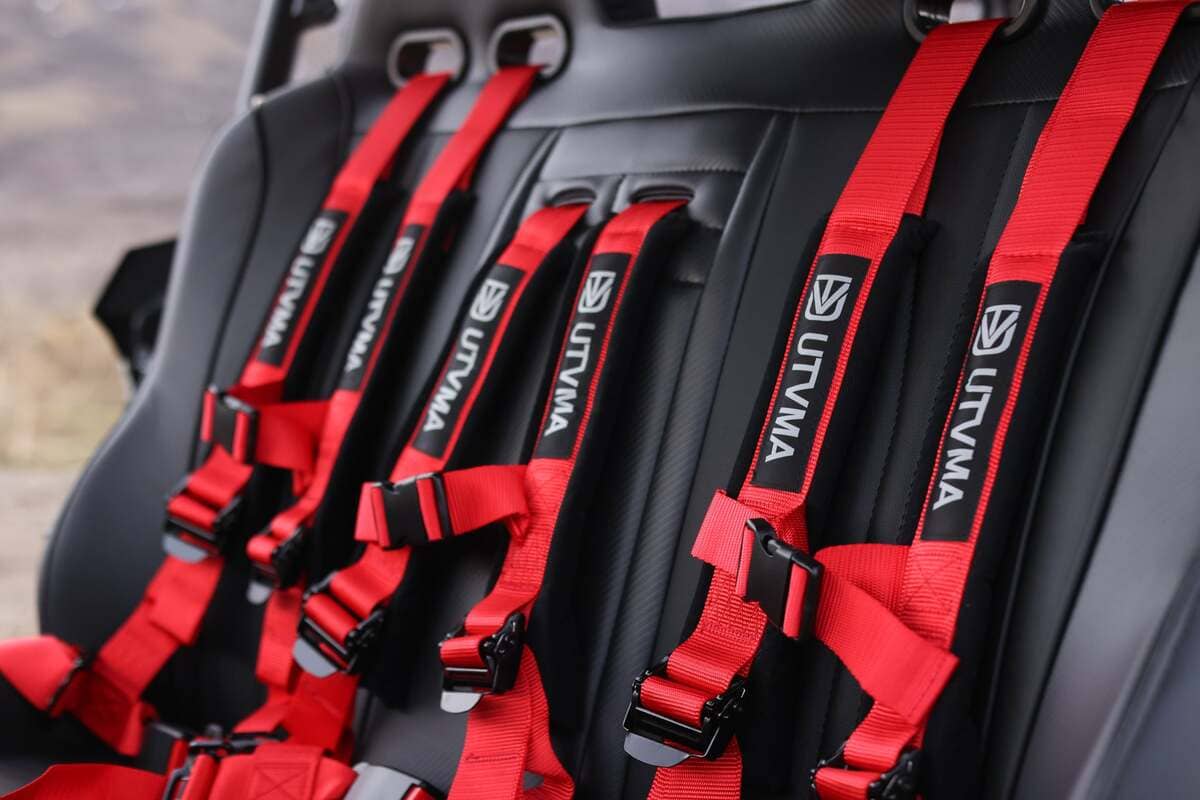 UTVMA '24+ Polaris RZR XP 1000 2 & 4 Seater Front/Rear Bench Seat w/ Harnesses - Image 3