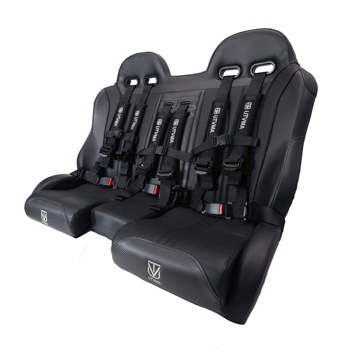 UTVMA '24+ Polaris RZR XP 1000 2 & 4 Seater Front/Rear Bench Seat w/ Harnesses - Image 9