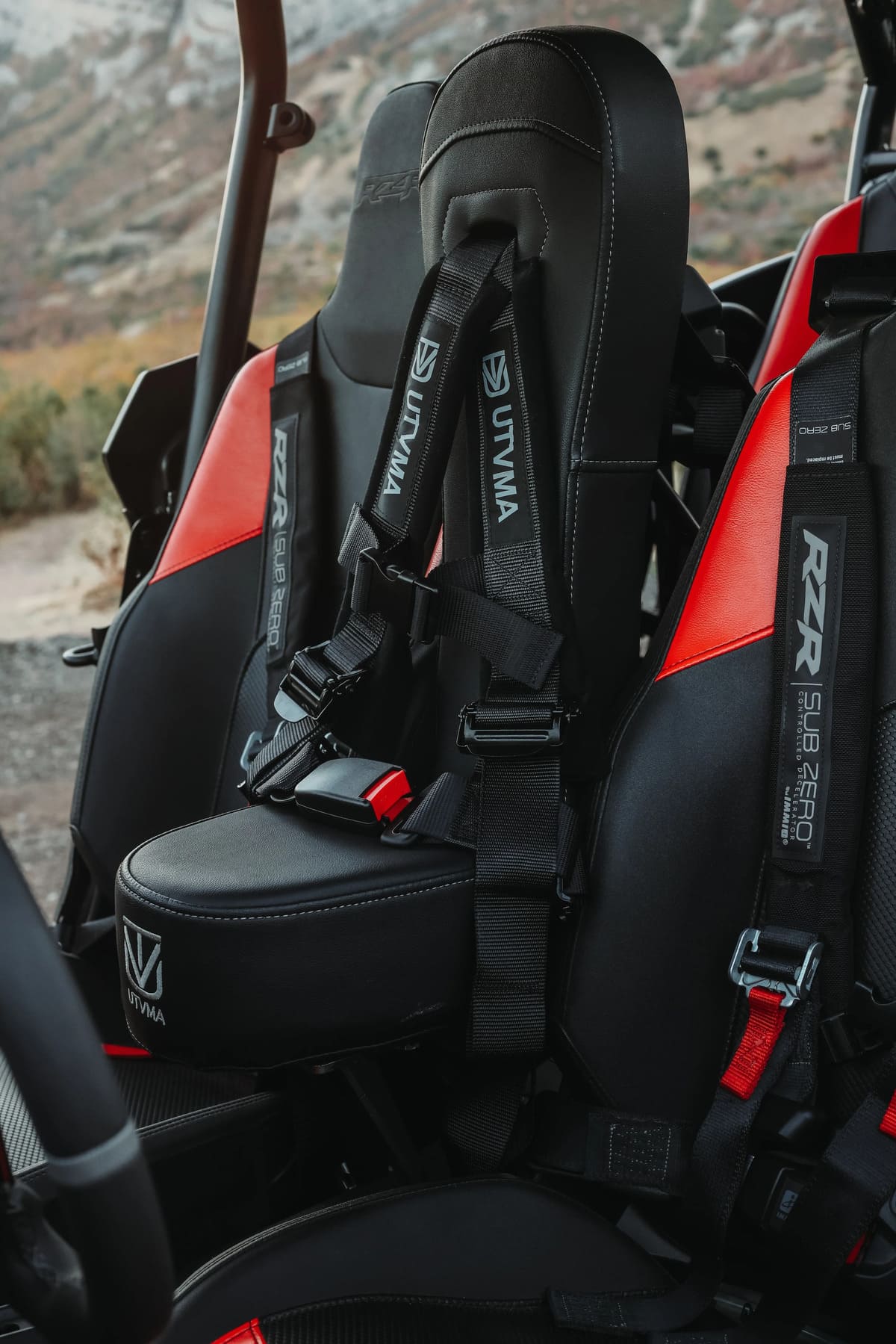 UTVMA '24+ Polaris RZR XP 1000 Front Bump Seat - Image 8