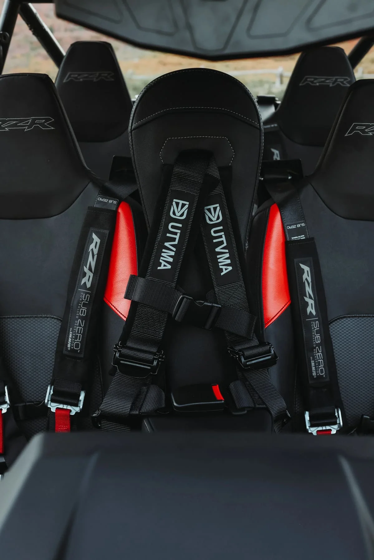 UTVMA '24+ Polaris RZR XP 1000 Rear Bump Seat - Image 11