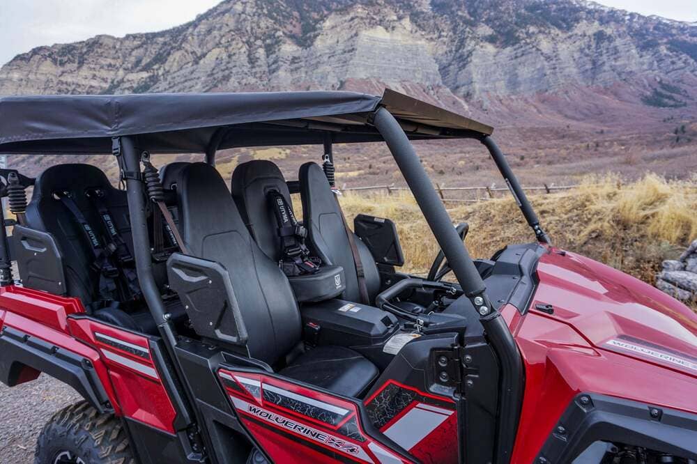 UTVMA '25 Yamaha Wolverine RMAX 4 Compact Bump Seat - Image 6