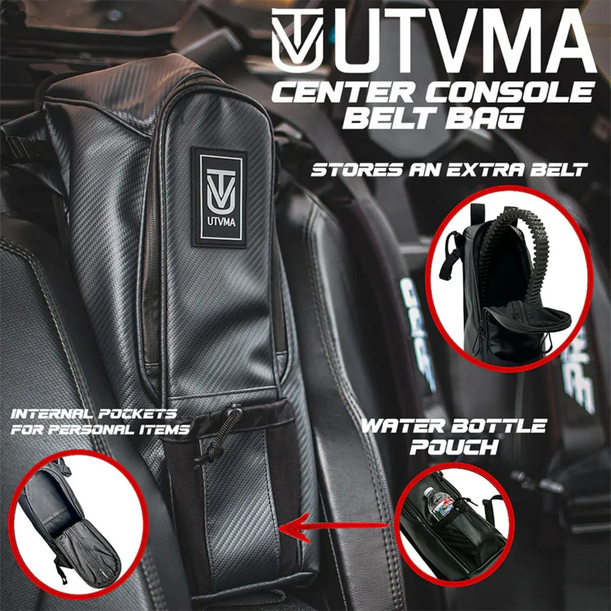 UTVMA Center Console Belt Bag - Image 10