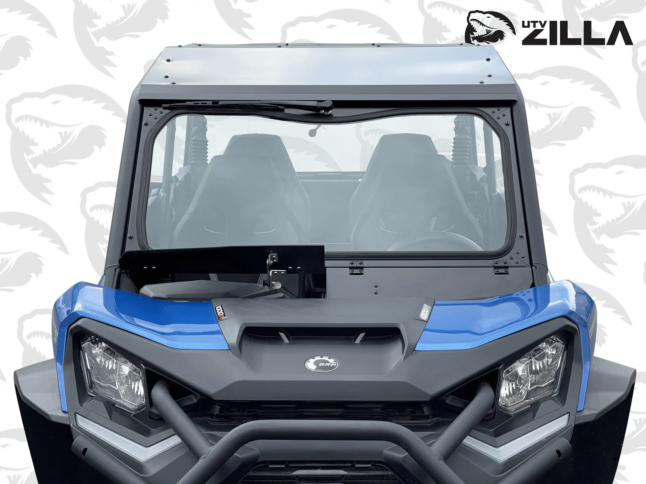 UTVZilla Can-Am Commander and Maverick Trail/Sport Glass Windshield - Image 6
