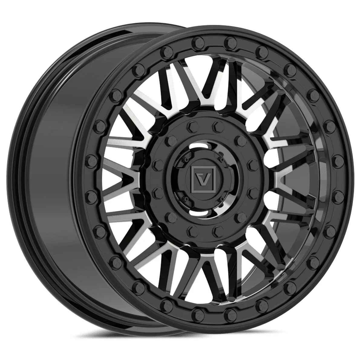 Valor Off-Road UTV V08 Wheel - Dark Tint - Image 2