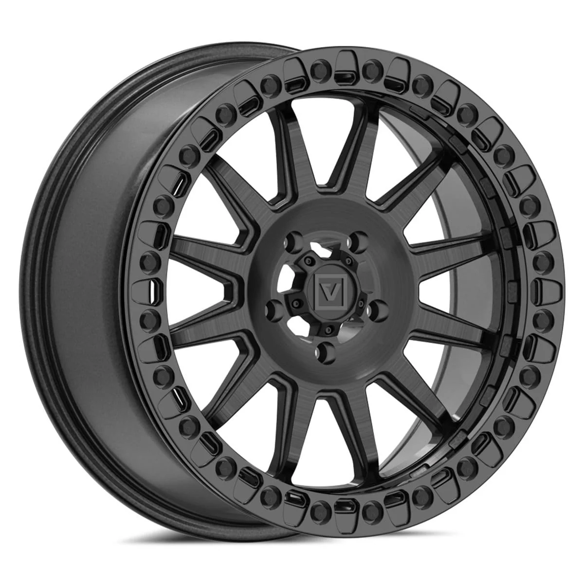 Valor Off-Road V09 Beadlock - Brushed Charcoal - Image 5
