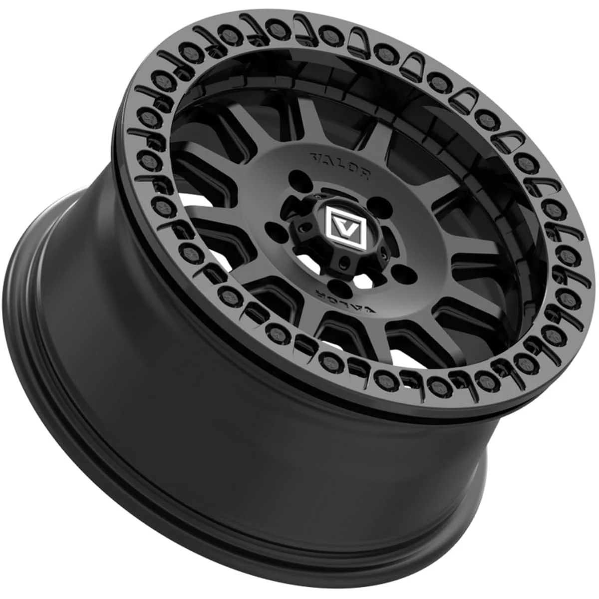 Valor Off-Road V09 Beadlock - Satin Black - Image 3