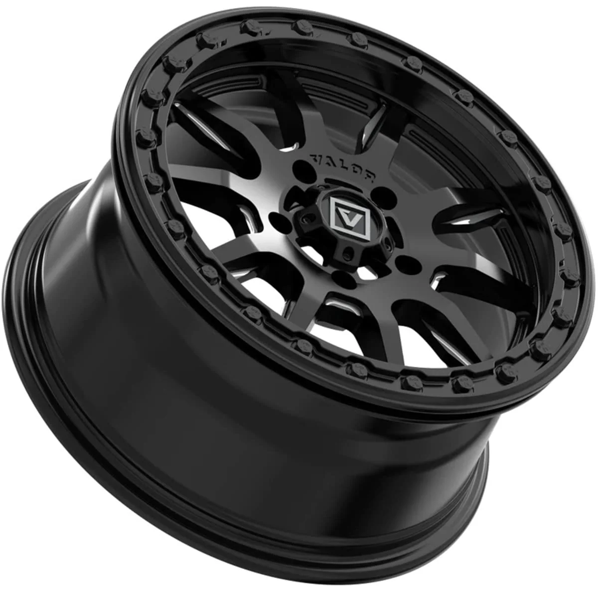 Valor Offroad V15 UTV Wheel - Satin Black - Image 3