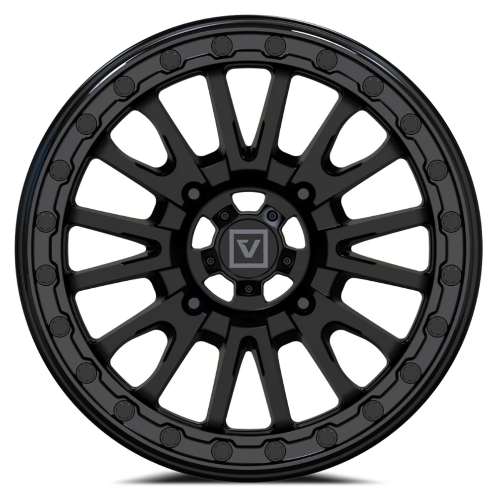 Valor Offroad V16 UTV Beadlock Wheel - Satin Black - Image 2