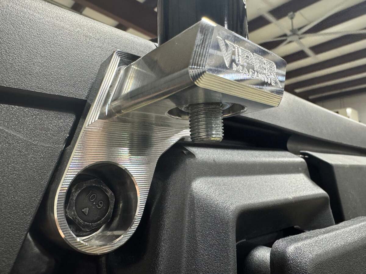 Viper Machine Polaris Xpedition Billet Whip Mounts - Pair - Image 5