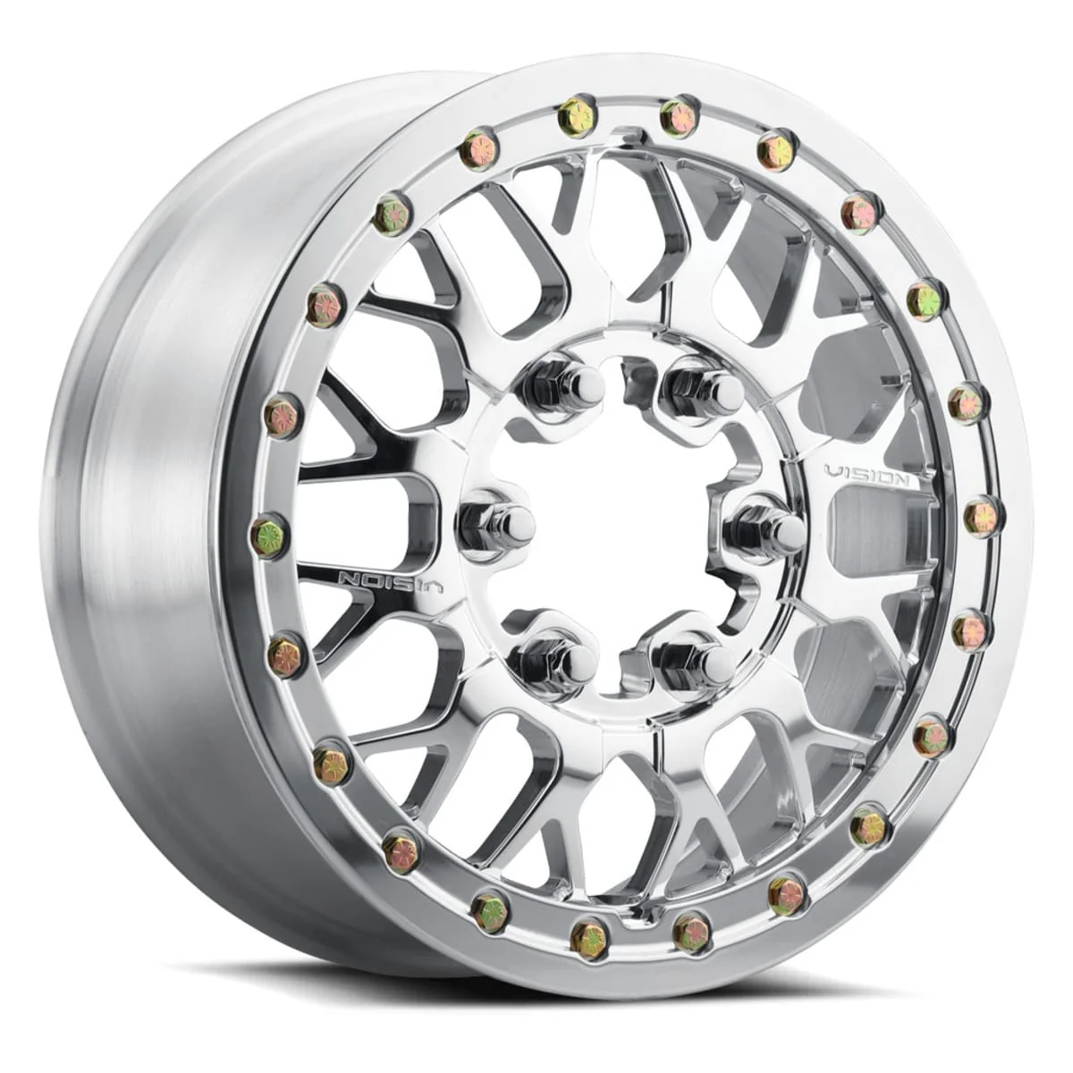 Vision Wheel 346BL Storm - Polished Beadlock