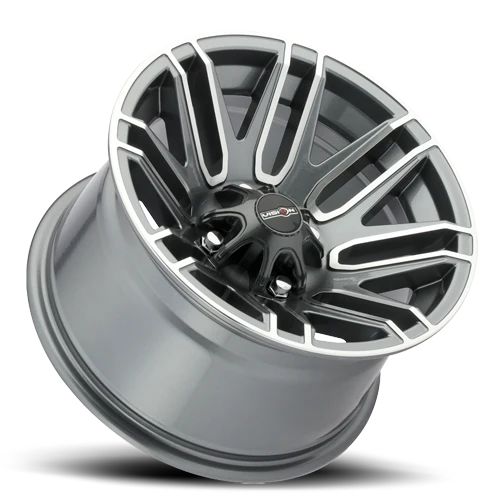Vision Wheel 4 Lug 112 Assault - Gunmetal Machined Face - Image 2