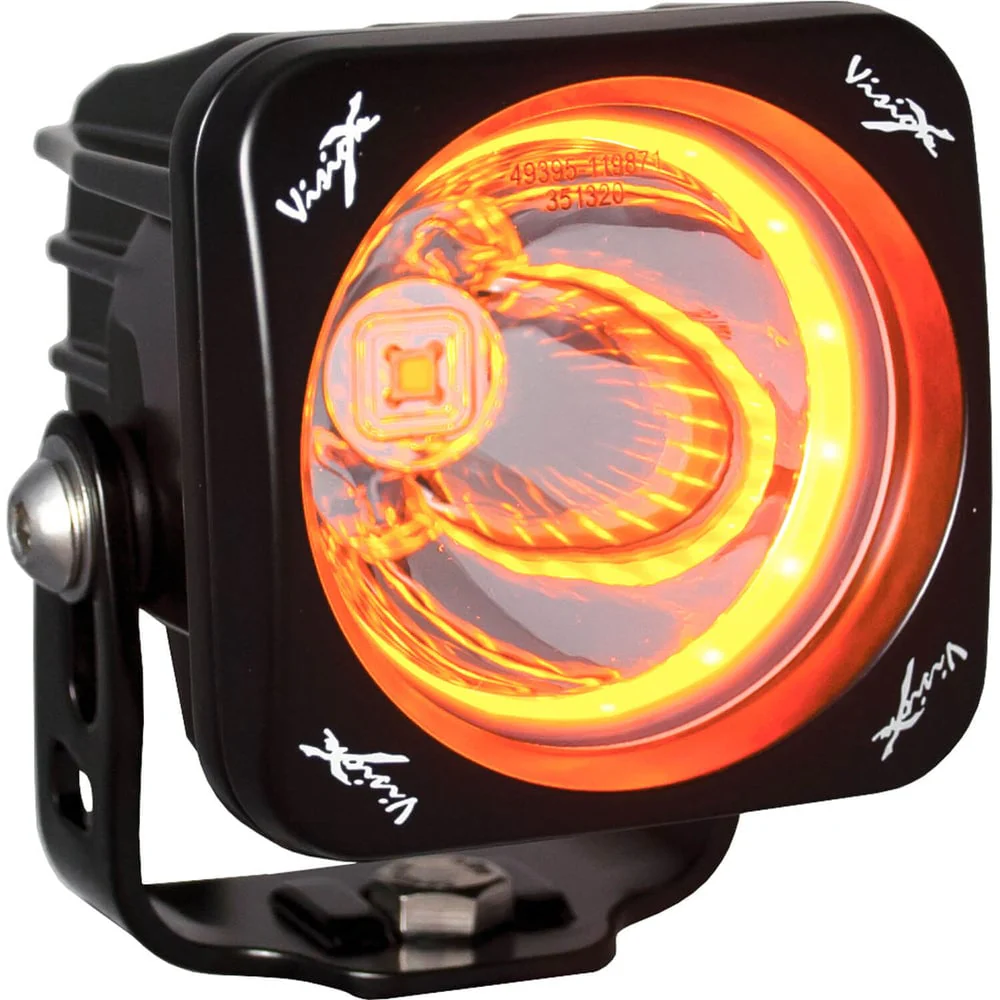 Vision X 3" Optimus Square 15º Amber Halo Light Kit - Image 3