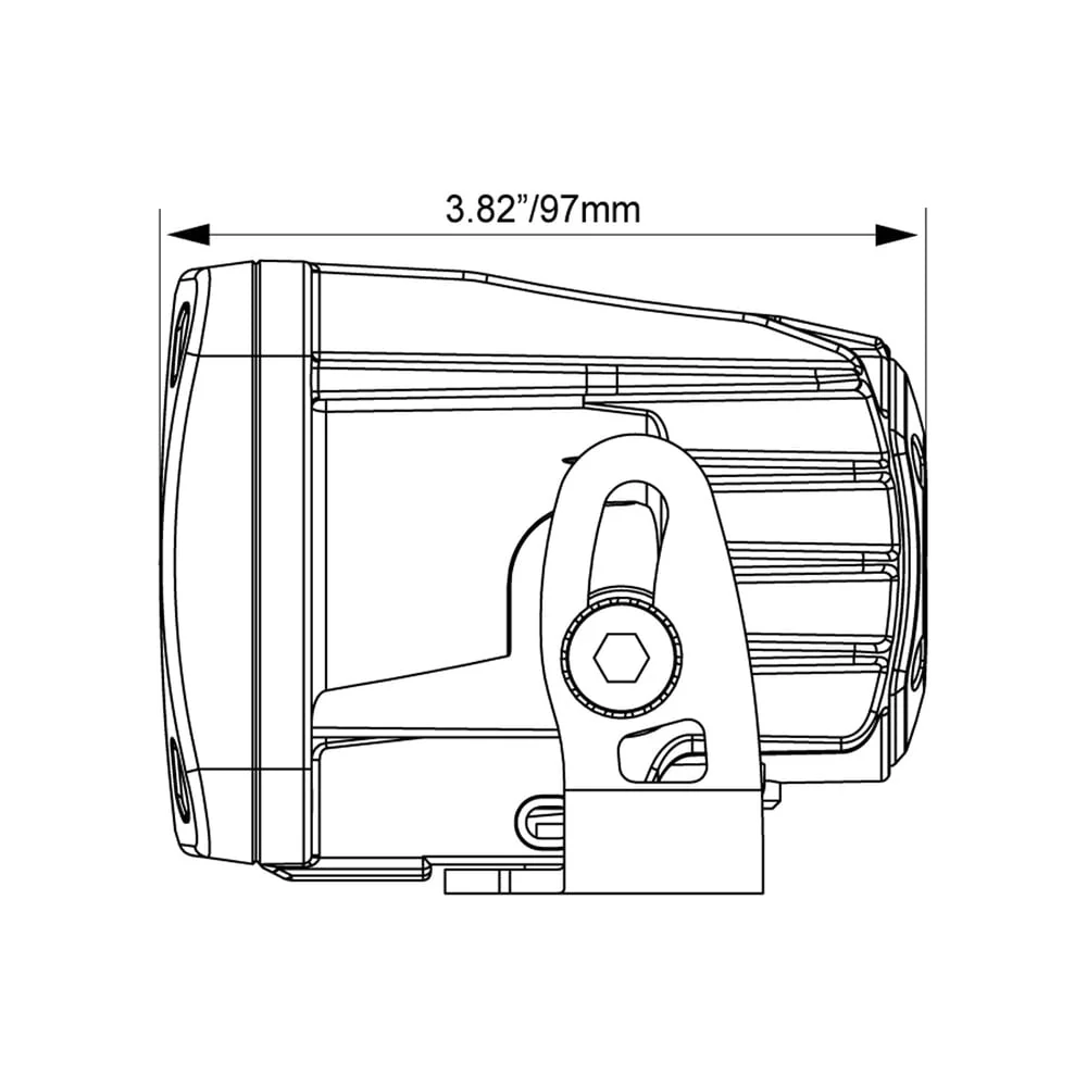 Vision X 3" Optimus Square 15º White Halo Light Kit - Image 5