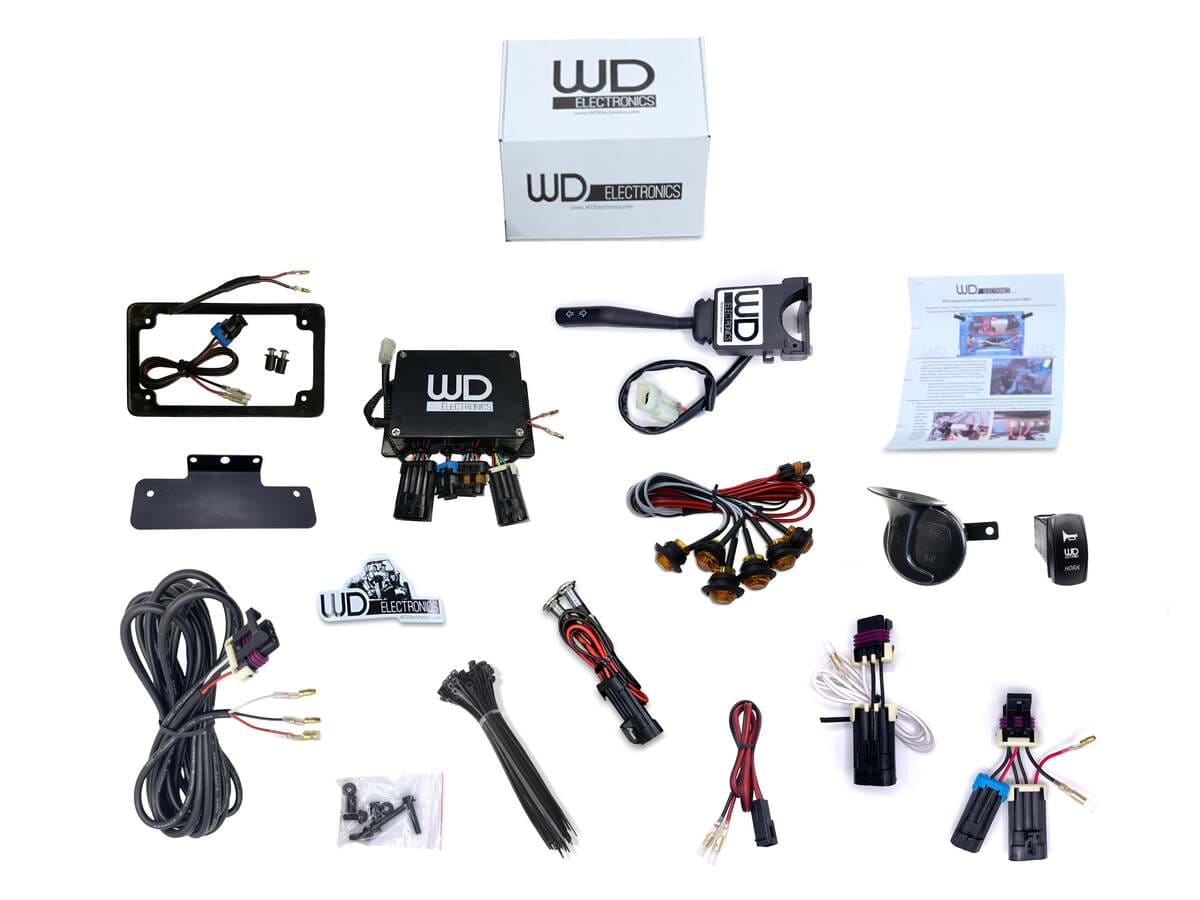 WD Electronics Can-Am Maverick R Column-Mounted Turn Signal Kit - Image 8